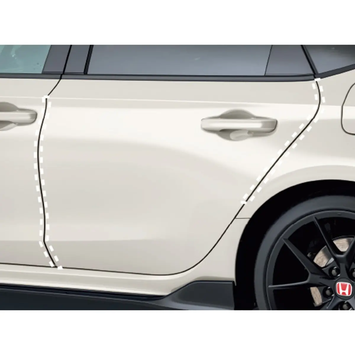 Genuine Honda Access Protective Film Set | Honda Civic Type R | Fl5 K20c1 2.0T | 2023+ 1