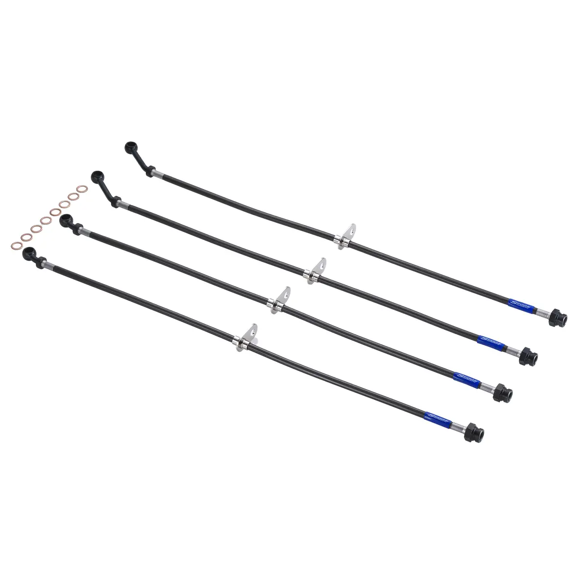 Spoon Sports | Braided Brake Lines | Honda Civic | Fk7 1.52 | 2017-2021 1