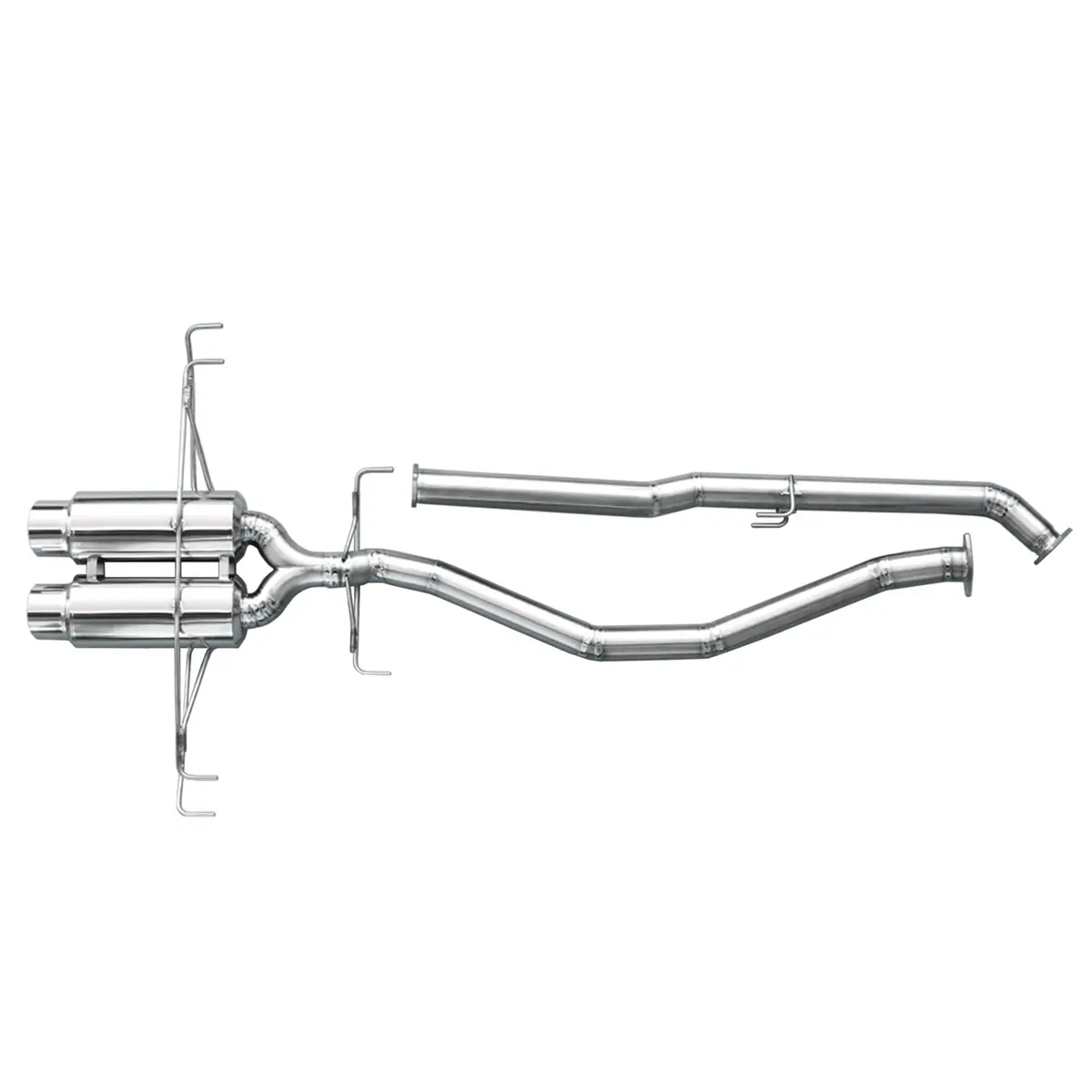 M&M Honda Super Titanium Exhaust System | Honda Civic Type R | Fk8 2.0T K20c1 | 2017+ 1