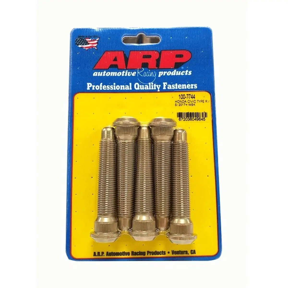 Arp Wheel Studs M14x1.5 | Honda Civic Type R | Fk8 2.0T K20c1 | 2017+ 1