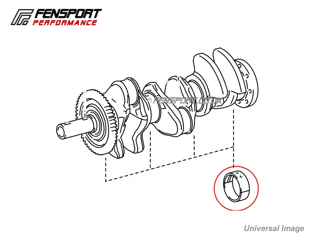 Crankshaft - Main Bearing - Gr Yaris G16e-Gts 1