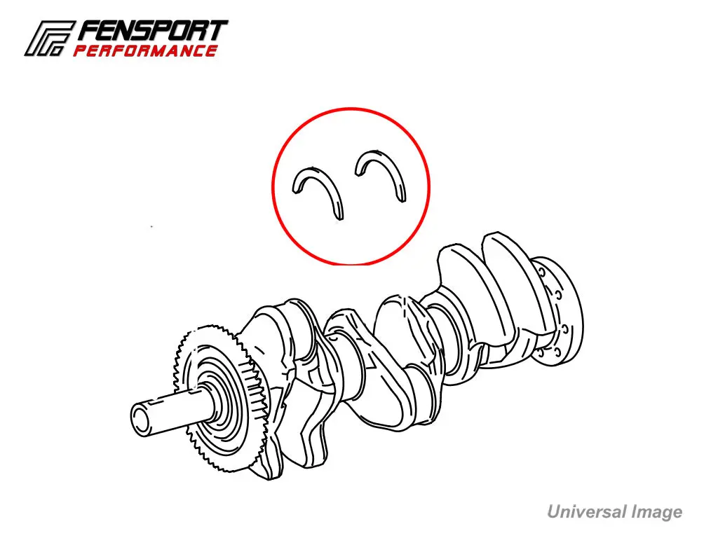 Crankshaft - Thrust Bearing - Gr Yaris G16e-Gts 1