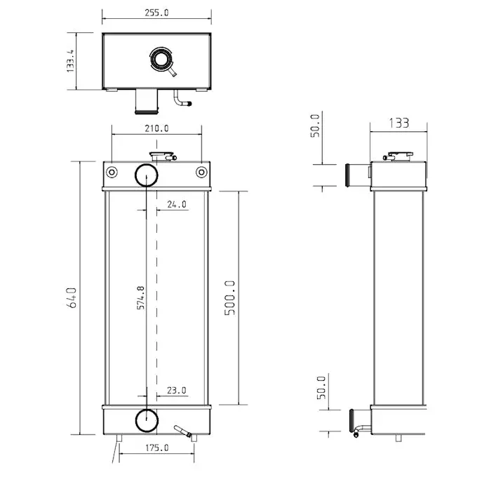 Radiator For Bobcat E80 1