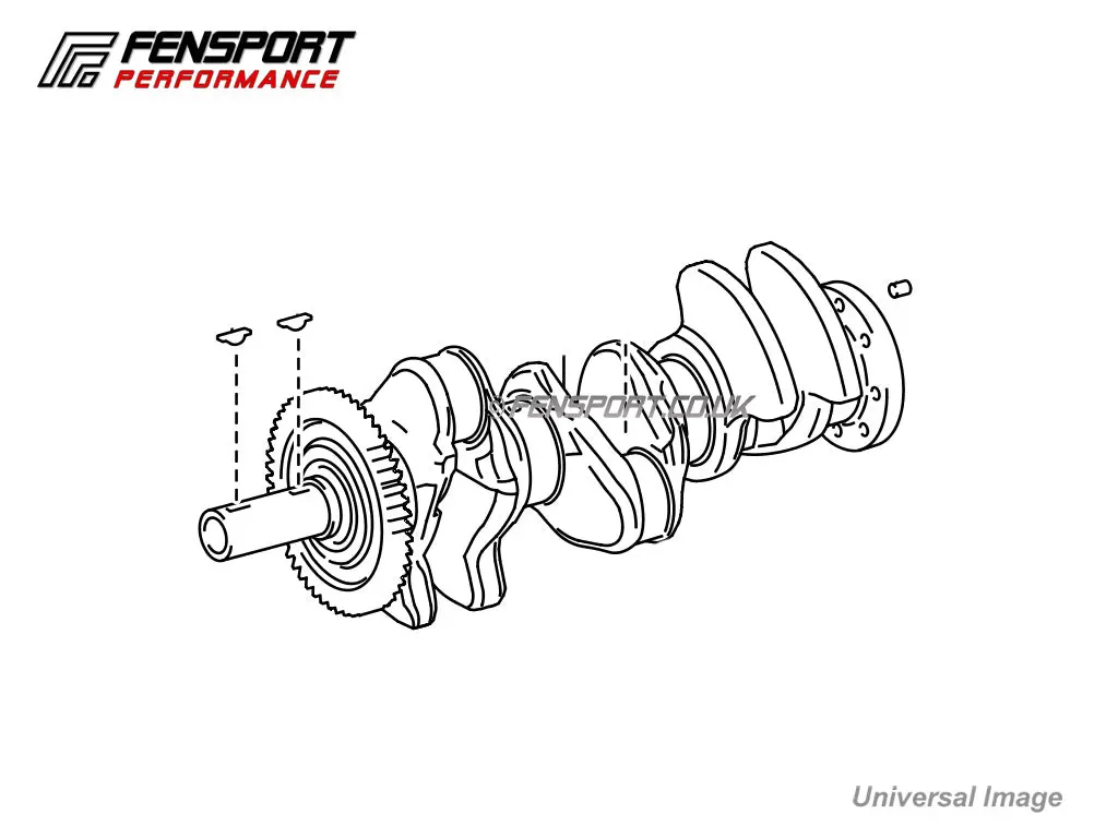 Crankshaft - Gr Yaris G16e-Gts 1