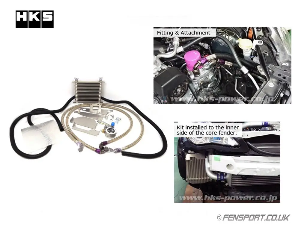 Oil Cooler Kit - Hks Na & Sc - Gt86 & Brz <17 1