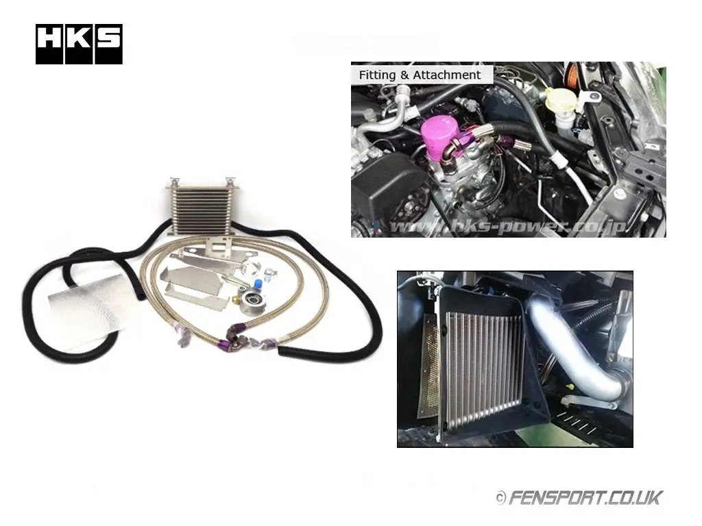 Oil Cooler Kit - Hks Na & Sc - Gt86 & Brz - 17 On 1