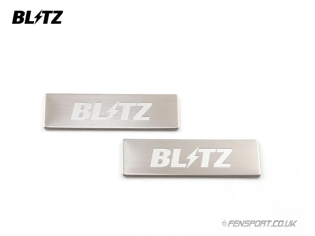 Blitz Stainless Mini Logo Plate Emblem - 18925 1