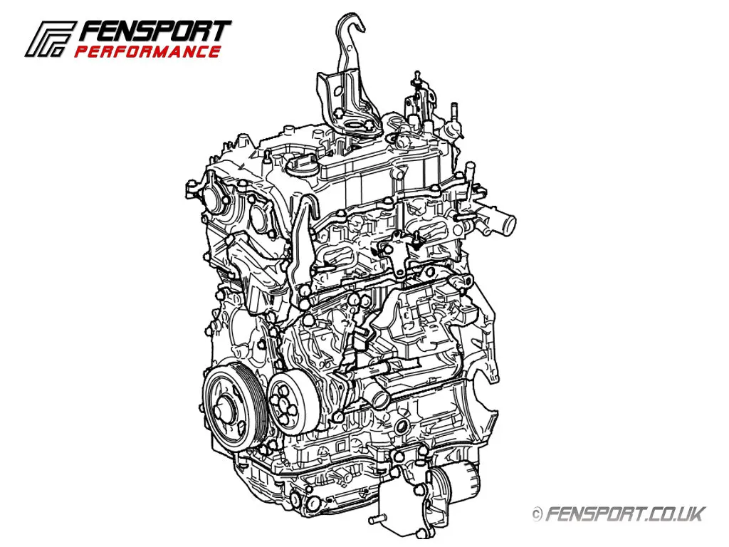 Engine - Long Block Assembly - Gen2 - Gr Yaris G16e-Gts 1