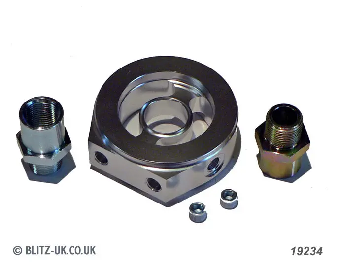 Blitz Oil Sensor Attachment - Sandwich Plate - Type D - 19236 1