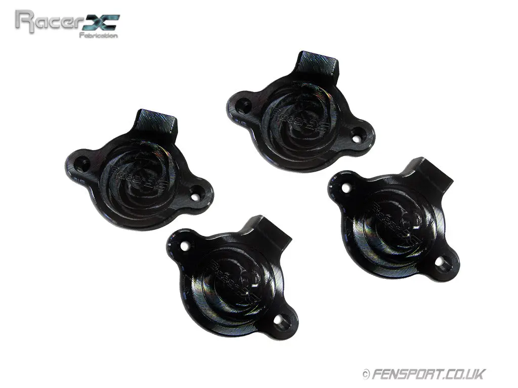 Cam Solenoid Caps - Racer X - Black - Gt86 & Brz 1