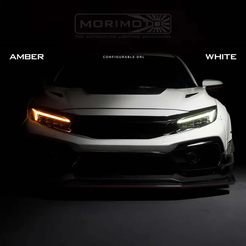 Hirev Sports | Xb Led Headlights V2 By Morimoto | Honda Civic Type R | Fk8 2.0T K20c1 | 2017-2021 1