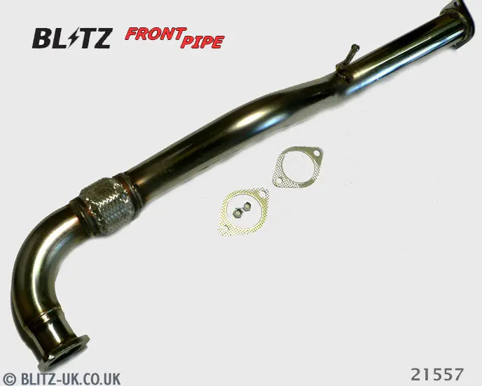 Blitz Exhaust Front Pipe - 21557 - Evo 4, 5 & 6 1