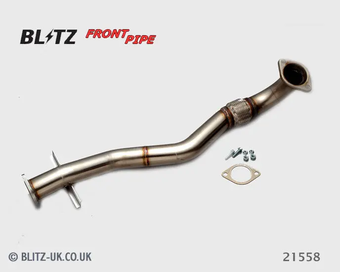Blitz Exhaust Front Pipe - 21558 - Evo 7, 8 & 9 1