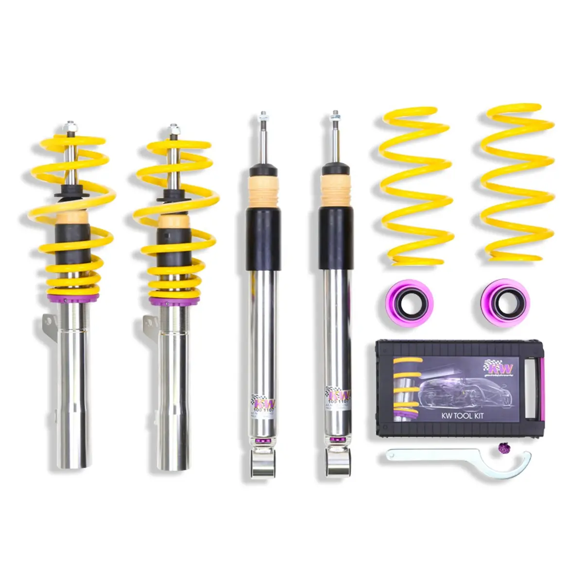 Kw Automotive | Street Performance V3 Coilovers | Honda Civic Type R | Fk2 2.0T K20c1 | 2015-2016 1
