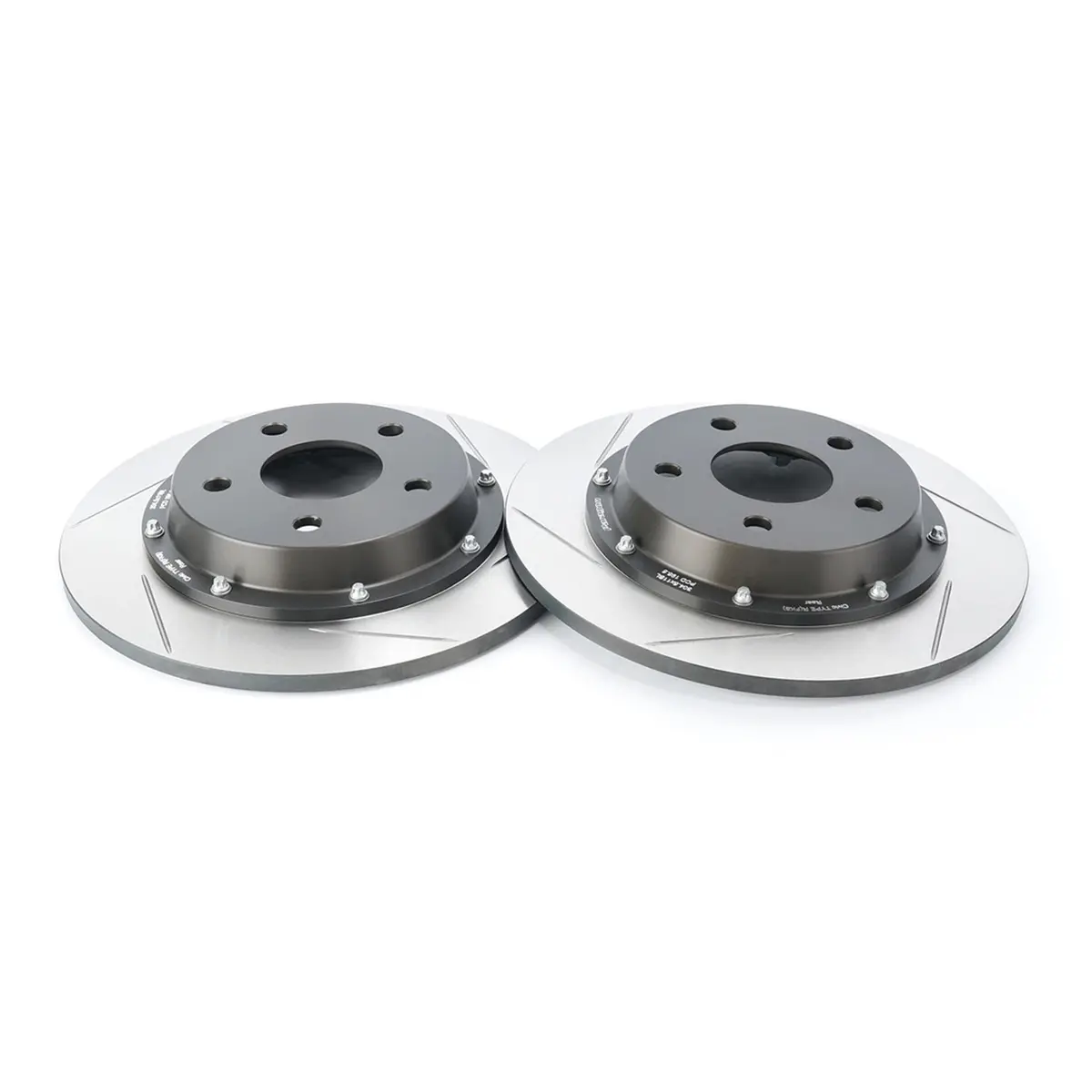Paragon | 2-Piece Rear Rotors | Honda Civic Type R | Fk8/Fl5 K20c1 2.0T | 2017+ 1