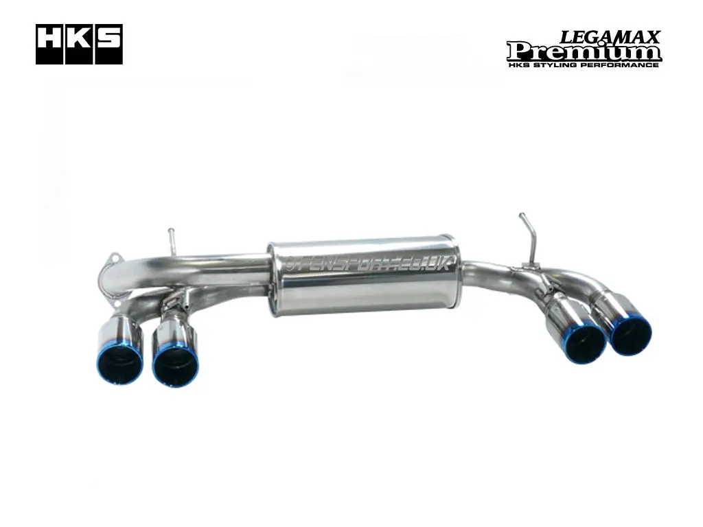 Hks Legamax Premium Exhaust - Rear Silencer - Impreza Grb 1