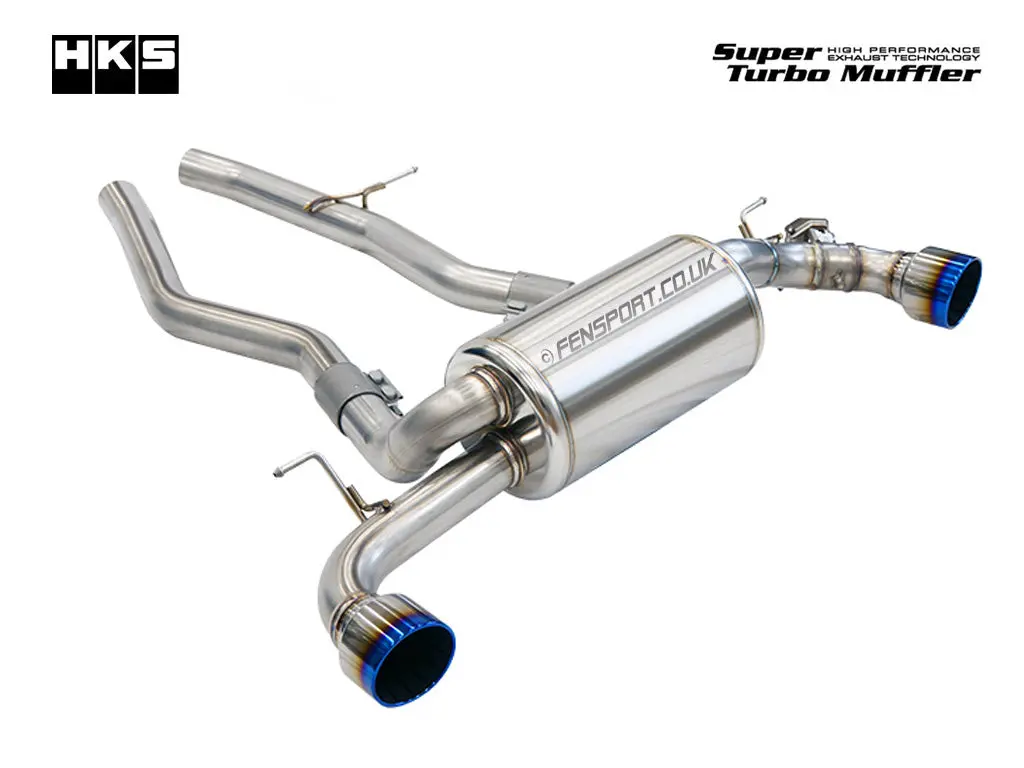 Hks Super Turbo Muffler - Exhaust - Toyota Gr Supra A90 Db42 1