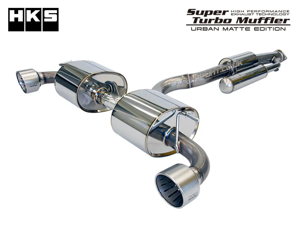 Hks Super Turbo Muffler - Exhaust - Urban Matte Edition - Gr Yaris 1