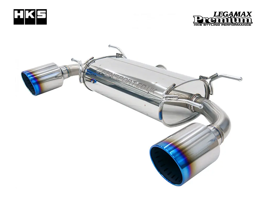 Hks Legamax Premium Exhaust - Rear Silencer - Gr86 1