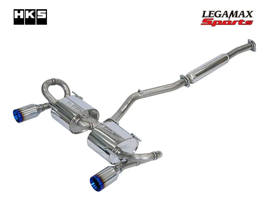 Hks Legamax Sports - Exhaust System - Burned Tips - Gr86 1