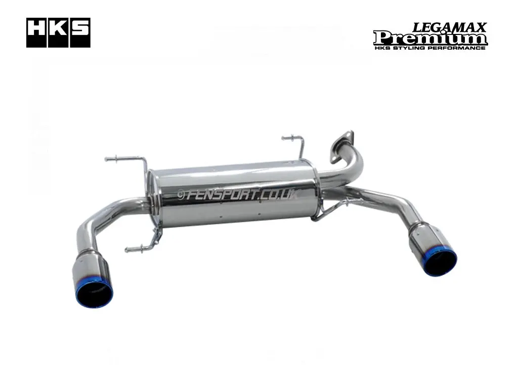 Hks Legamax Premium Exhaust - Rear Silencer - Swift Sport Zc32s 1