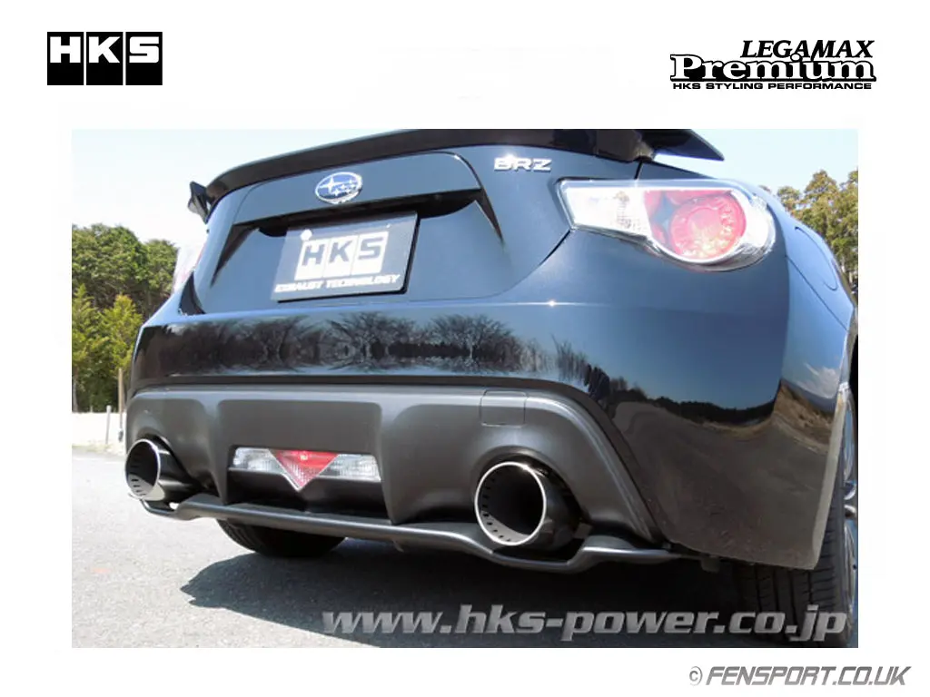 Hks Legamax Premium Exhaust - Rear Silencer Only - Gt86 & Brz 1