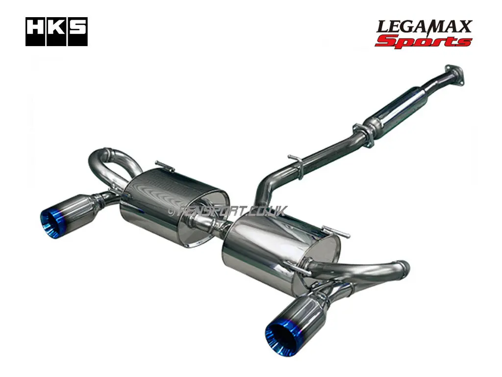 Hks Legamax Sports - Exhaust System - Burned Tips - Gt86 & Brz 1