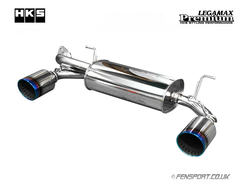 Hks Legamax Premium Exhaust Titan - Rear Silencer Only - Gt86 & Brz 1