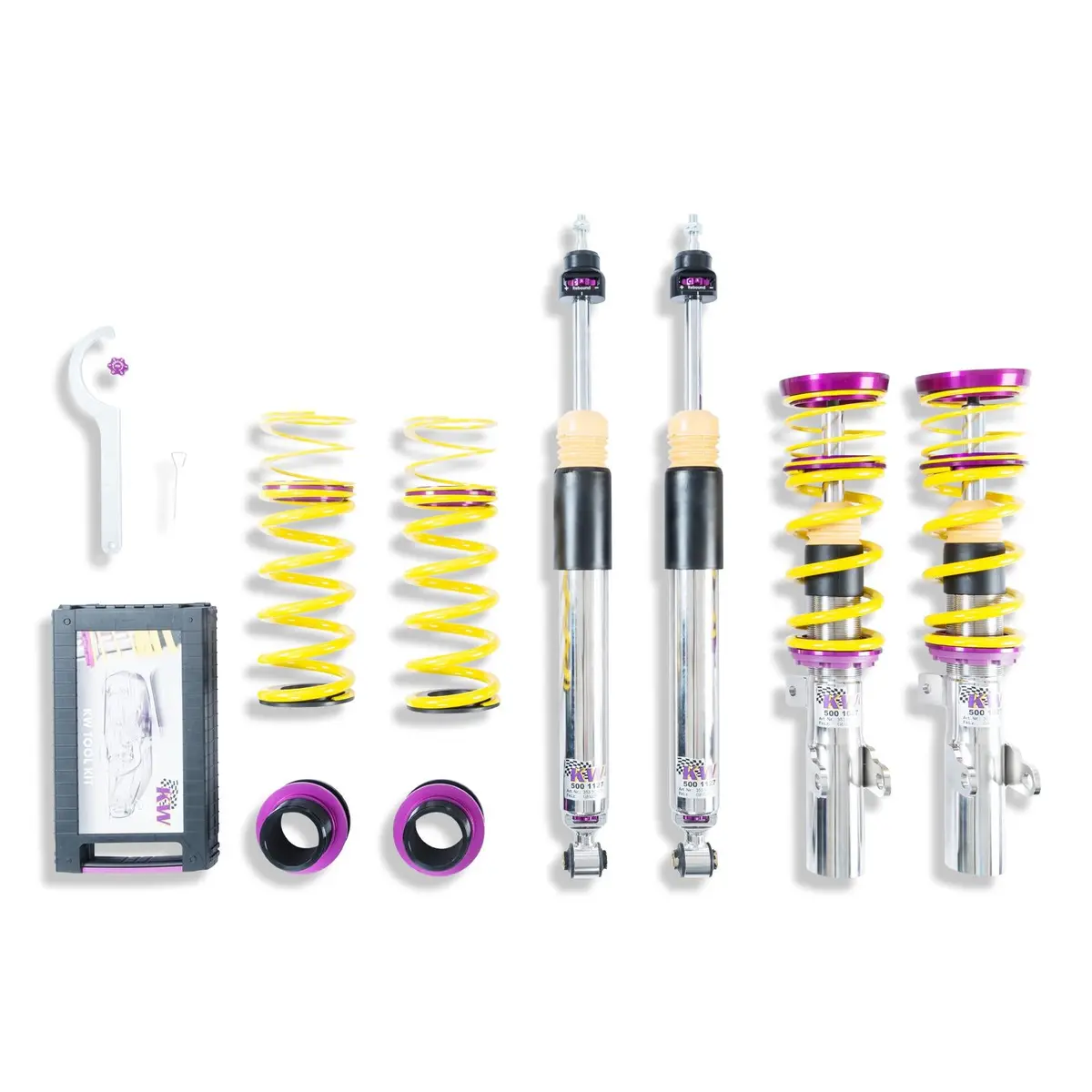 Kw Coilover Kit Variant 3 Inox | Honda Civic Type R | Fk8/Fl5 2.0T K20c1 | 2017+ 1