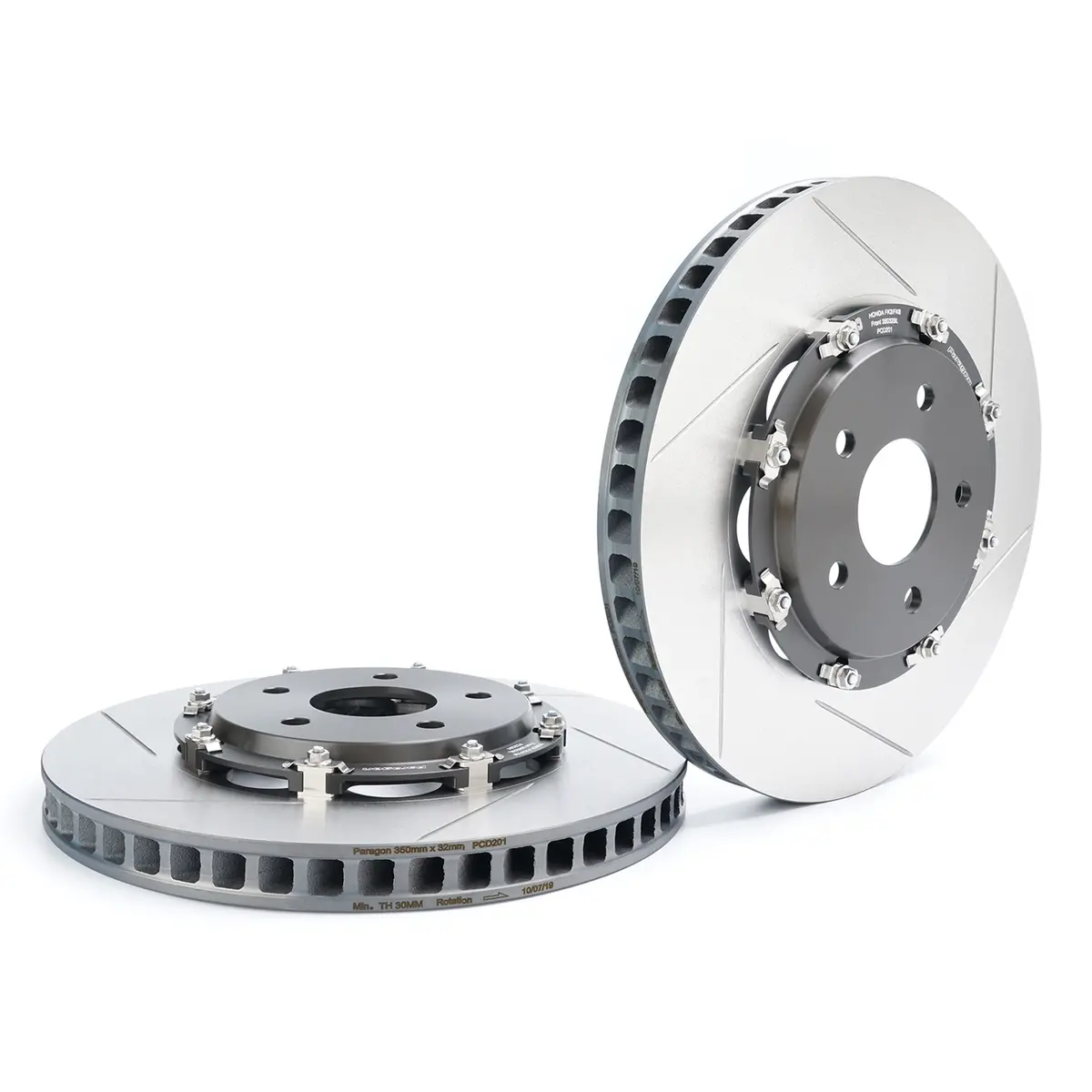 Paragon | Front 2-Piece Discs | Honda Civic Type R | Fk2 K20c1 2.0T | 2015-2016 1