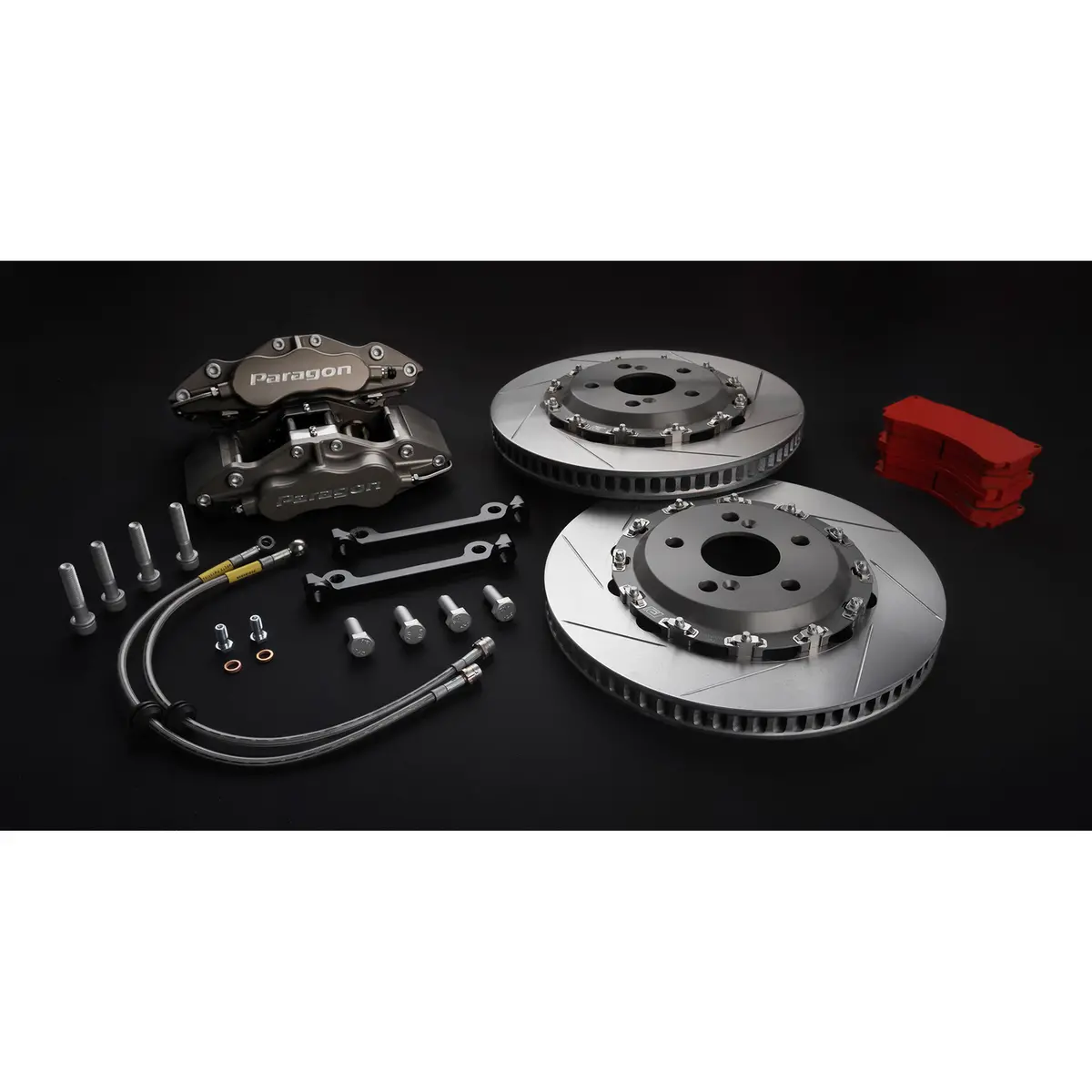 Paragon | 6 Pot Front Big Brake Kit | Honda Civic Type R | Fk2 K20c1 2.0T | 2015-2016 1