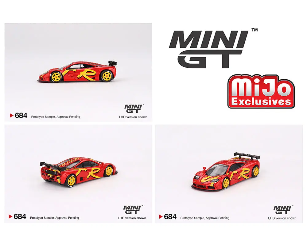 Mini Gt 1:64 Mclaren F1 Gtr 1996 Presentation – Mijo Exclusives 1