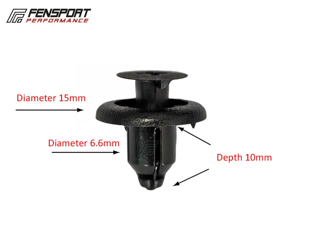 Clip - Turn Type - 15 X 6.6Mm - Gr86, Gt86 & Brz 1