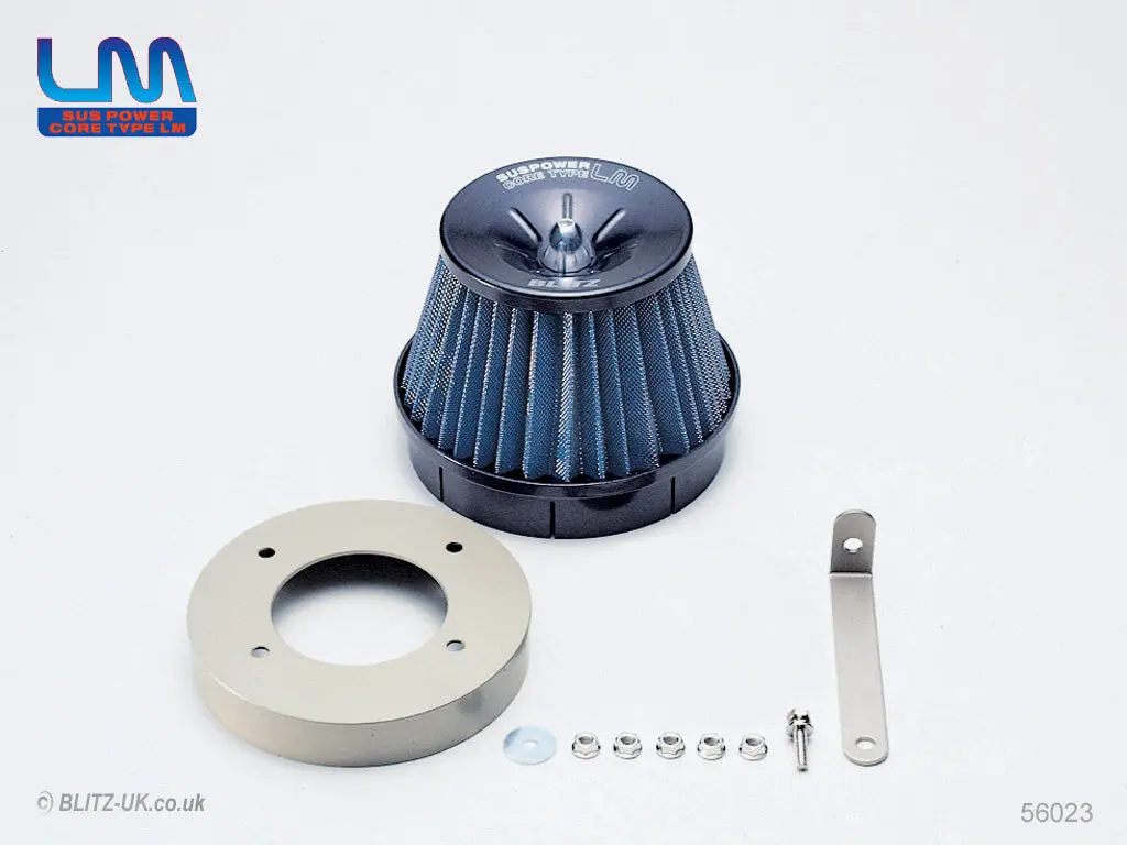 Blitz Lm Power Induction Kit - Blue - 56023 - Nissan 200Sx S14 & S15 Sr20det 1
