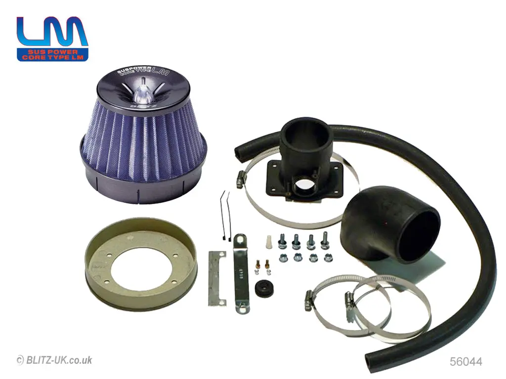 Blitz Lm Power Induction Kit - Blue - 56044 - Supra Jza80 2Jz-Gte - Not Vvti 1