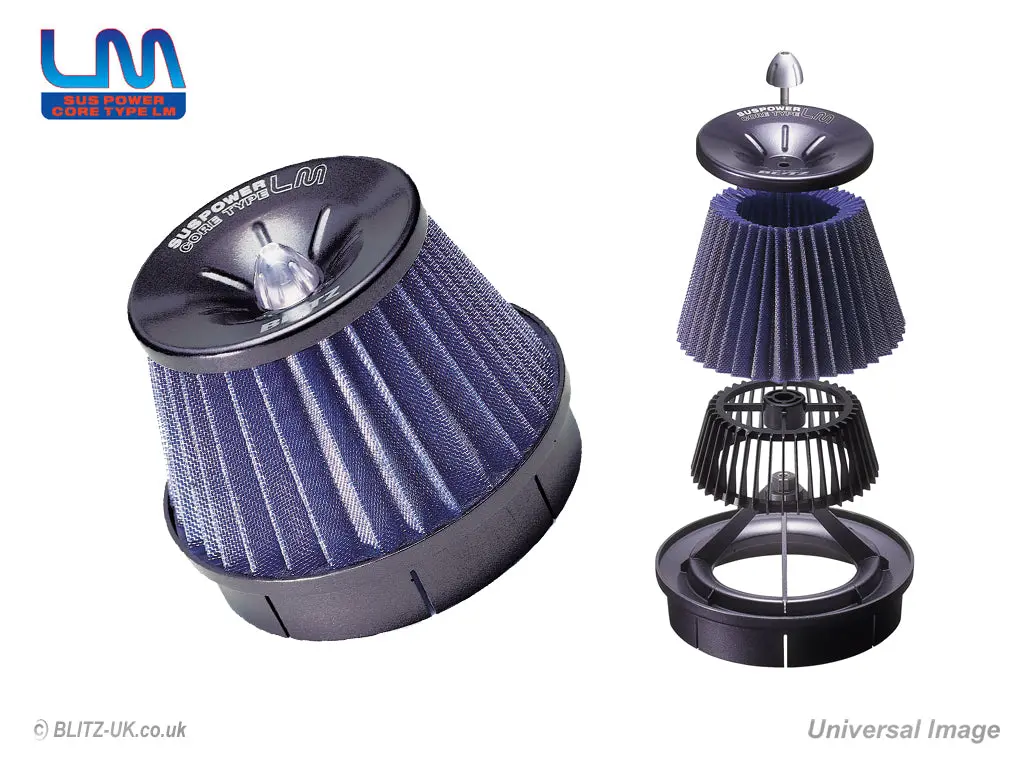 Blitz Lm Power Induction Kit - Blue - 56057 - Altezza Rs200 1