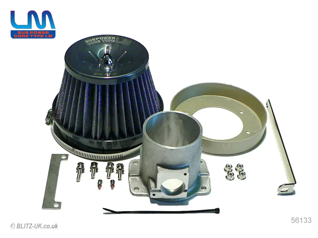Blitz Lm Power Induction Kit - Blue - Gdb,Bh5 01/06- Ej20t 1