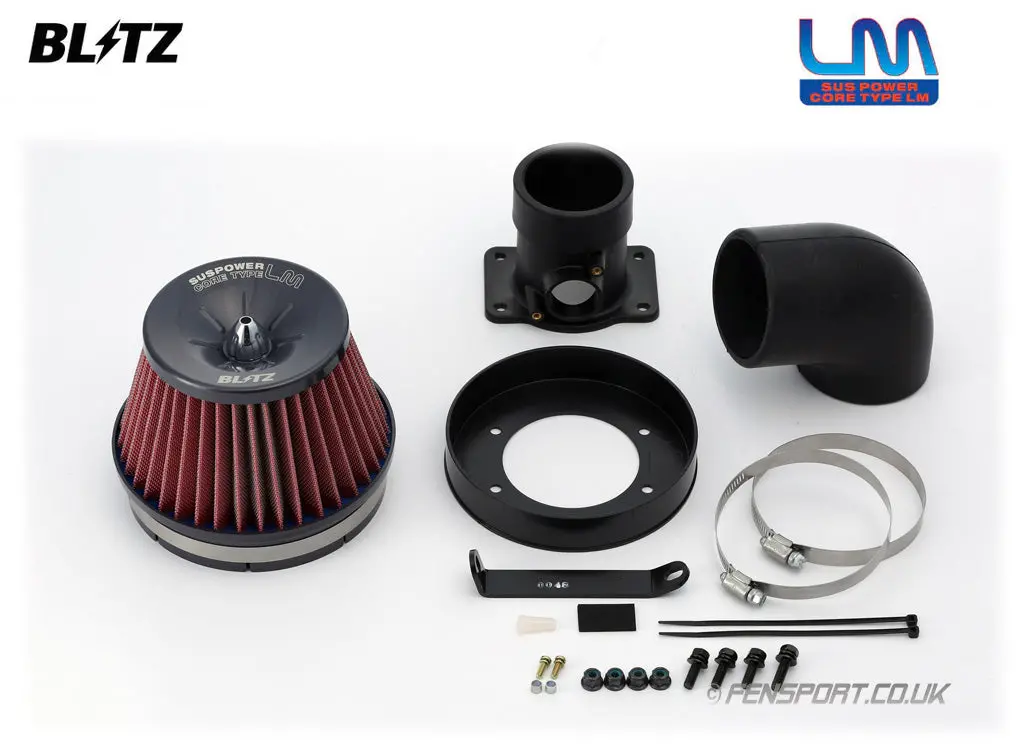Blitz Lm Induction Kit - Red - 59061 - Celica 190 T Sport 1