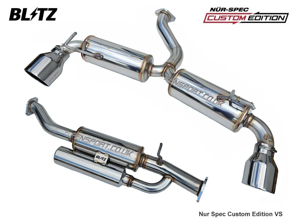 Blitz Nur Spec Custom Edition - Vs - Exhaust System - Gr Yaris 1