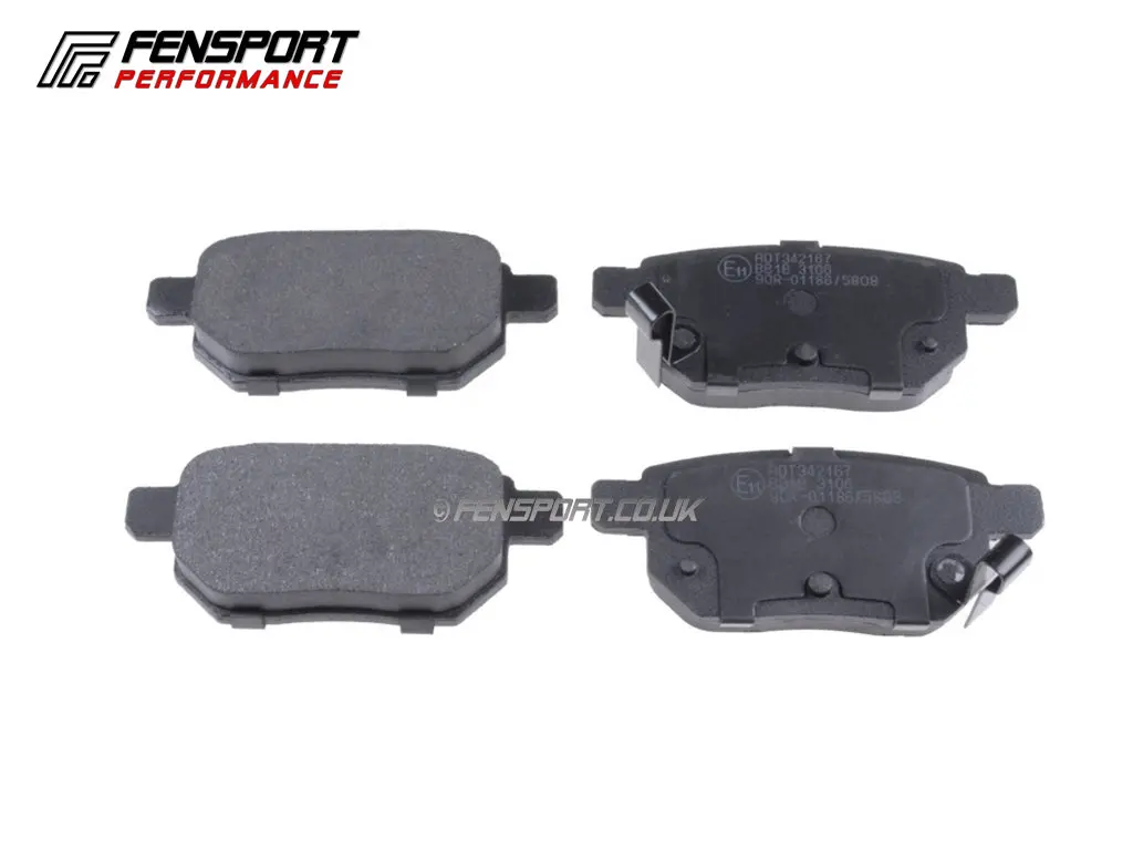 Brake Pads - Rear - Iq, Ct200h, Yaris 1.8 Sport (Japan) 1