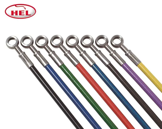 Hel Brake Line Kit - Black - Corolla Ae82 1