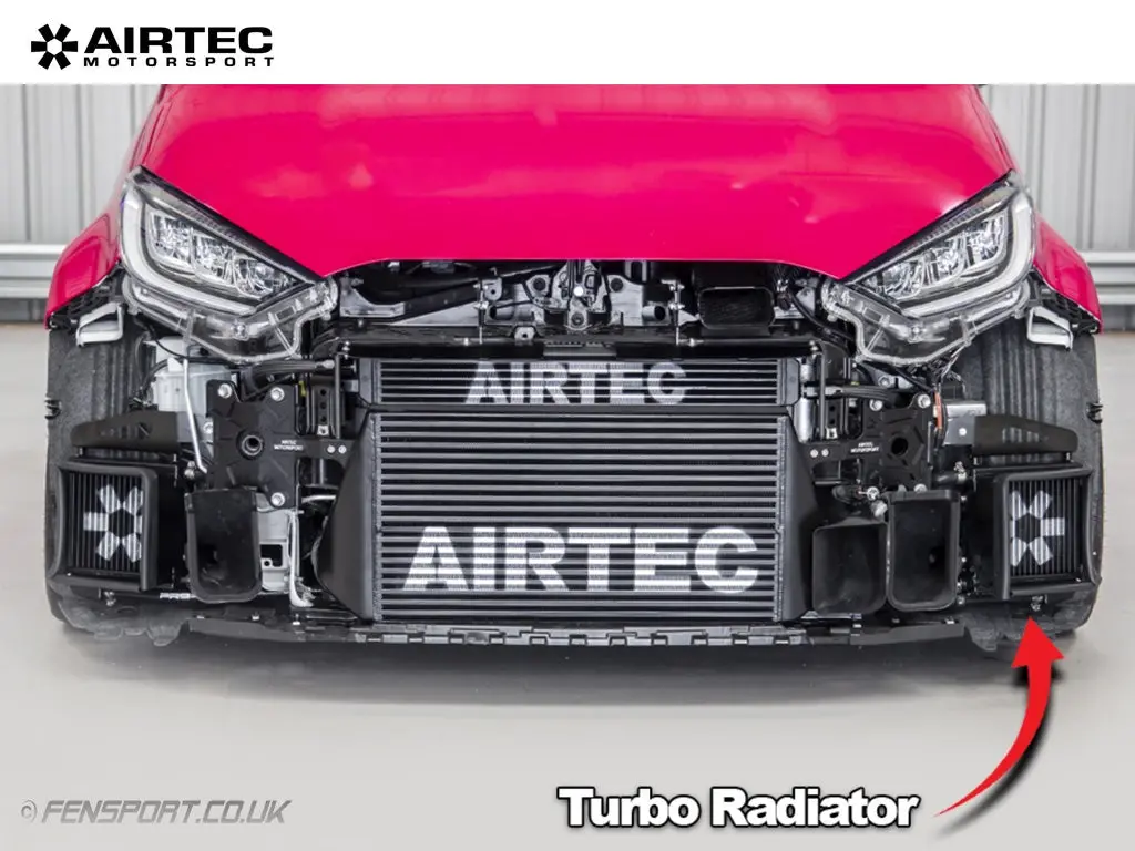 Auxiliary Turbo Radiator - Airtec - Gr Yaris 1