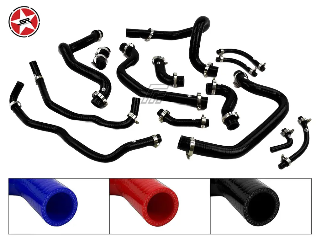 Radiator Coolant Silicone Hose Kit - Stoney Racing - Mr2 Mk1 Aw11 1