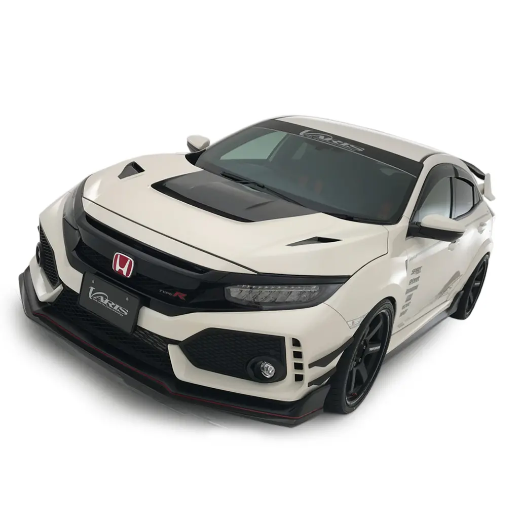 Varis Arising-I Double Canard Set | Honda Civic Type R | Fk8 2.0T K20c1 | 2017+ 1