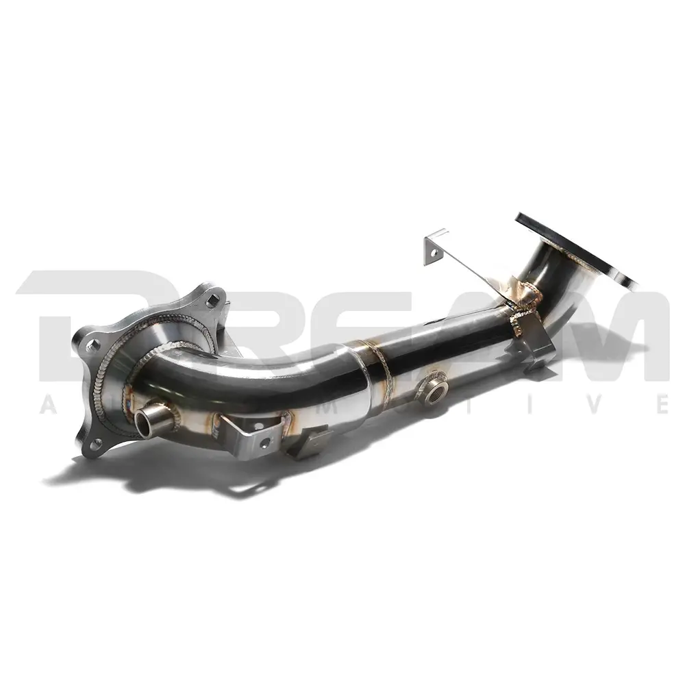 Armytrix High-Flow Performance De-Catted Pipe With Cat-Simulator | Honda Civic Type R | Fk2 2.0T K20c1 | 2015-2016 1