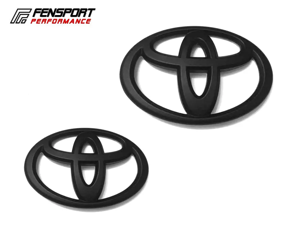 Black - Emblem Badge - Front & Rear - Gt86 2012> 2016 1