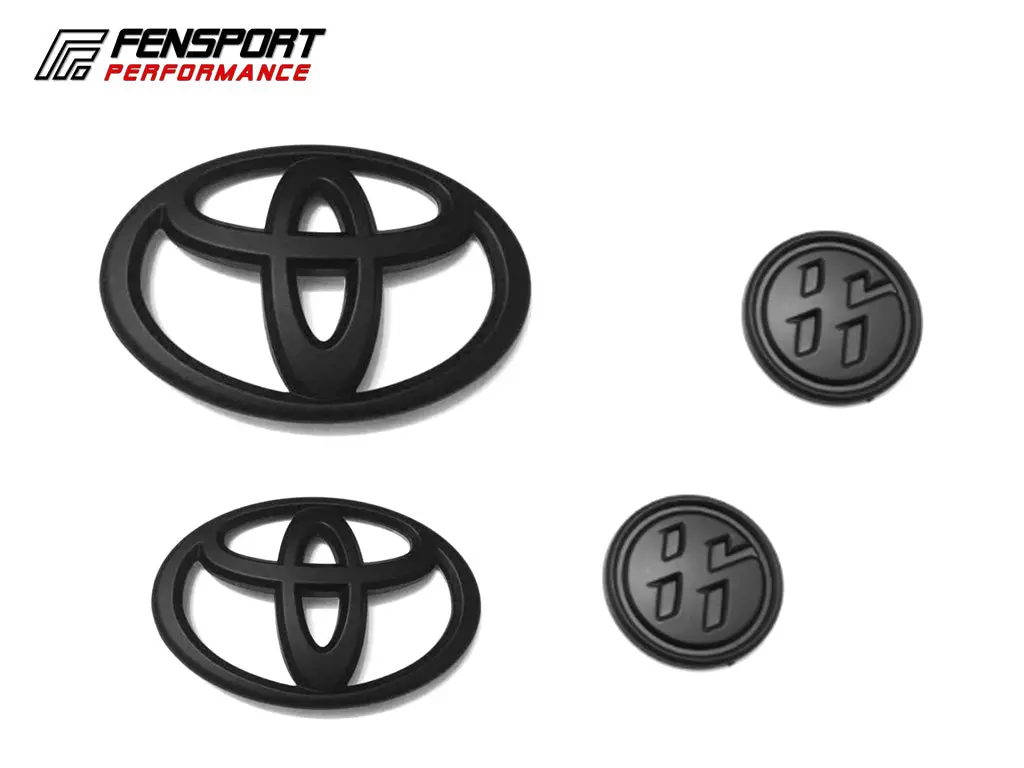 Emblem Badge - Set 1 - Black - Gt86 2017 On 1