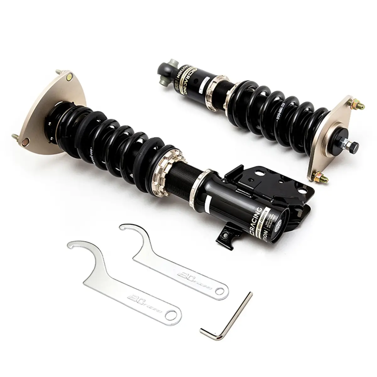 Bc Racing | Er Series Er Type True Rear Coilover Kit | Honda Civic Type R | Fk8 2.0T K20c1 | 2017-2021 1