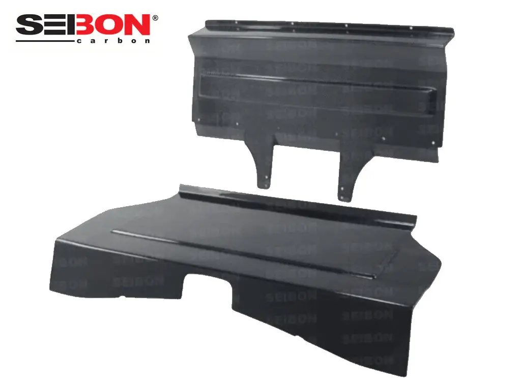 Seibon Carbon Fibre Rear Seat Delete Panels - Gt86 & Brz 1