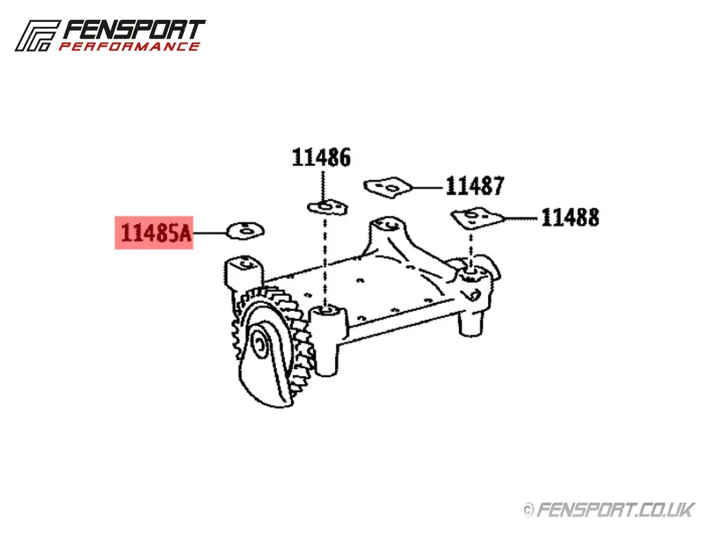 Balance Shaft - Shim Set Of 4 - Gr Yaris G16e-Gts 1